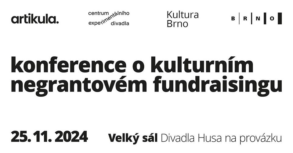 Konference o kulturním negrantovém fundraisingu