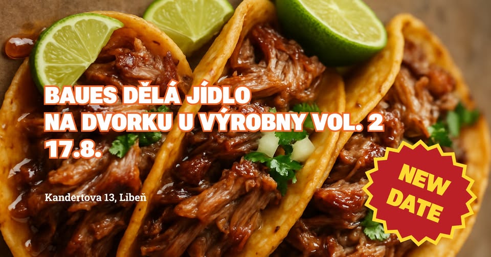 Baues dělá jídlo na dvorku u výrobny vol. 2