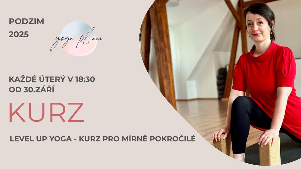 LEVEL UP YOGA - Kurz pro mírně pokročilé