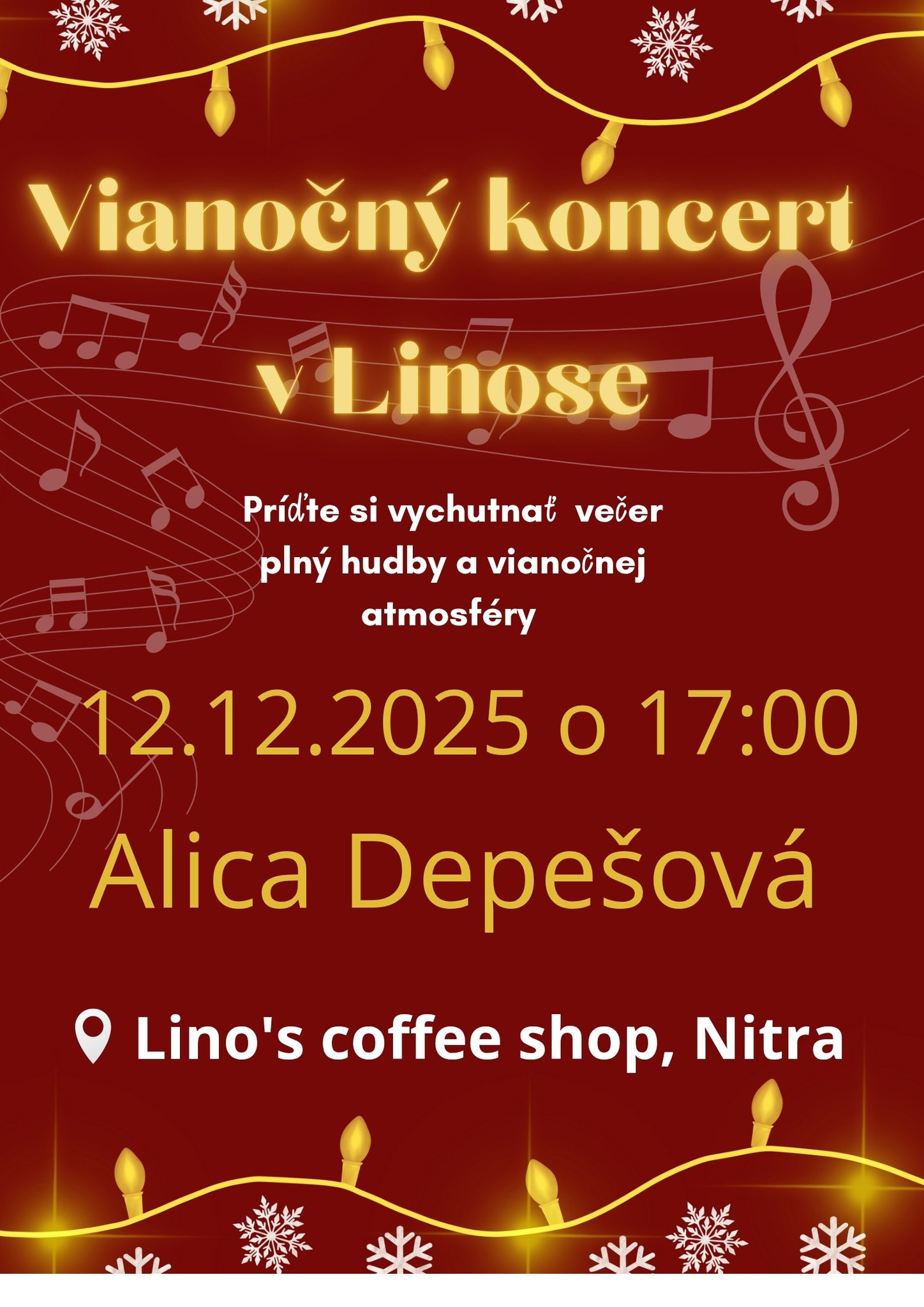 Vianočný koncert v Linose
