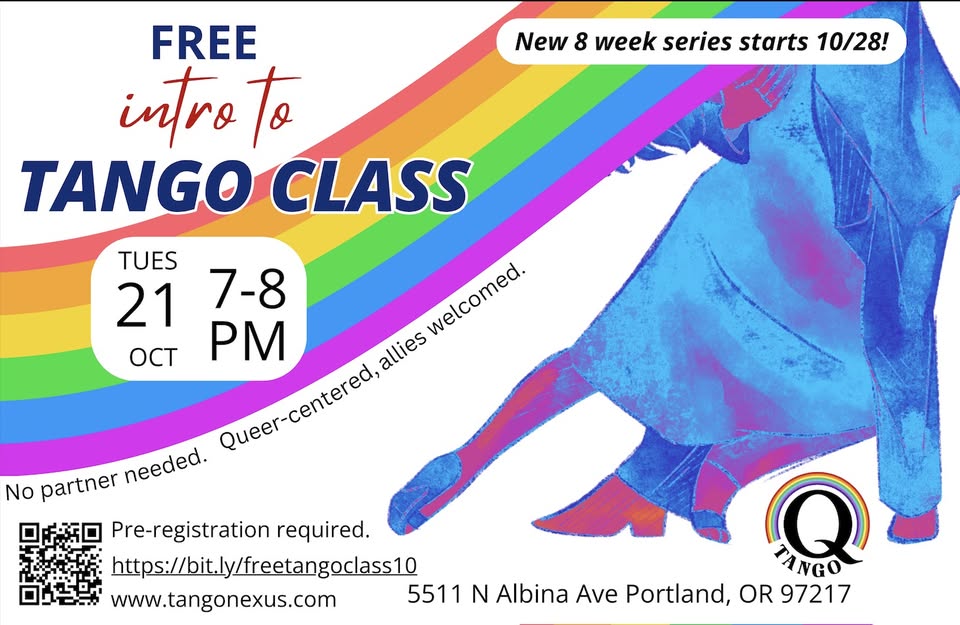 FREE Intro to Queer Argentine Tango Class