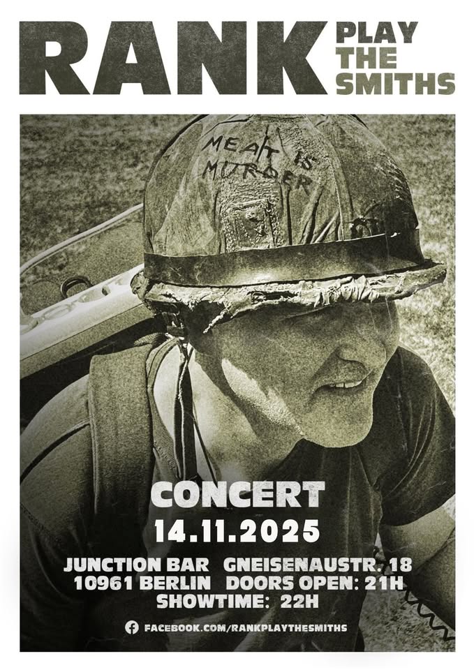 Rank PlayTheSmiths Live in der Junction Bar Berlin