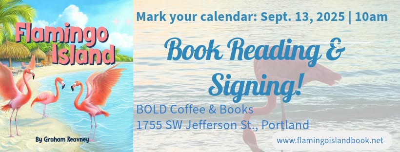 Flamingo Island Book Reading & Signing!