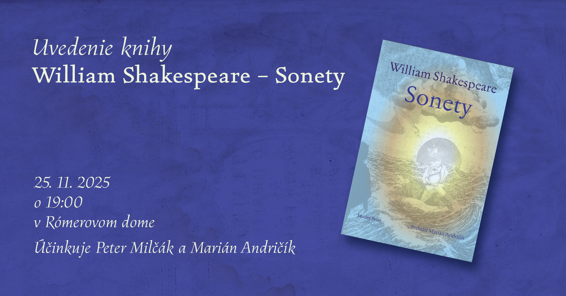 Uvedenie knihy: William Shakespeare - Sonety