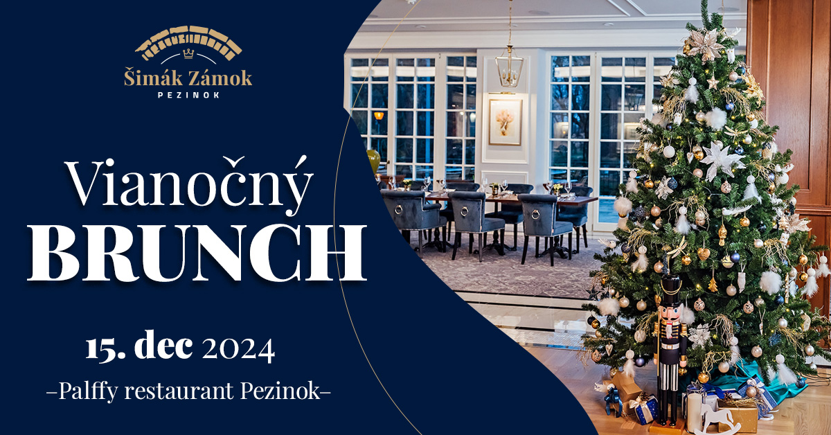 Vianočný BRUNCH v Palffy restaurant