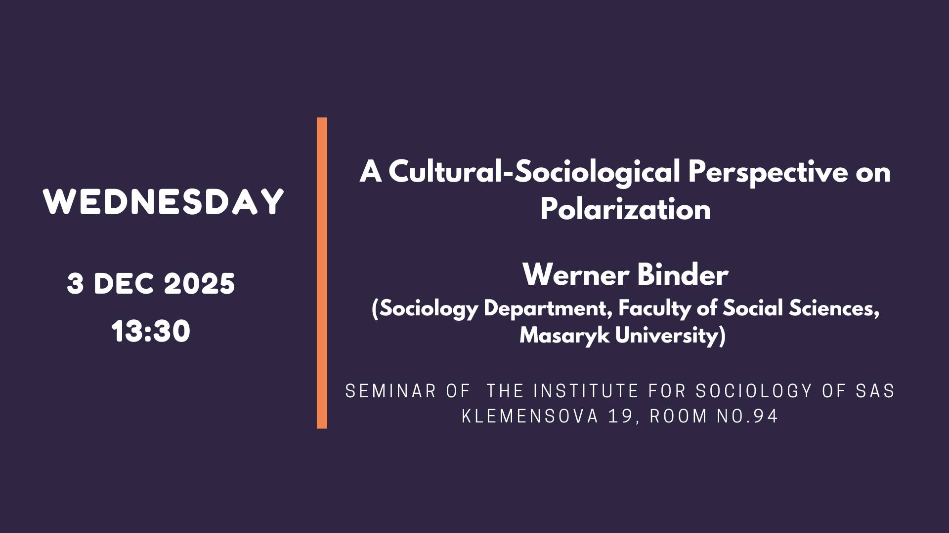 A Cultural-Sociological Perspective on Polarization