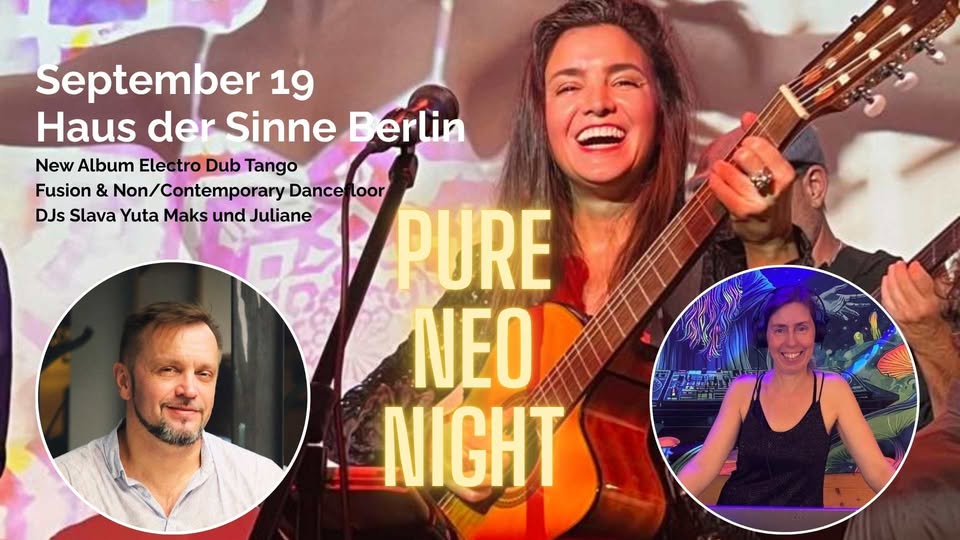 Neo-Tango-Party-Night: New Album Release – Electro Dub Tango Band, DJs Slava Yuta Maks und Juliane