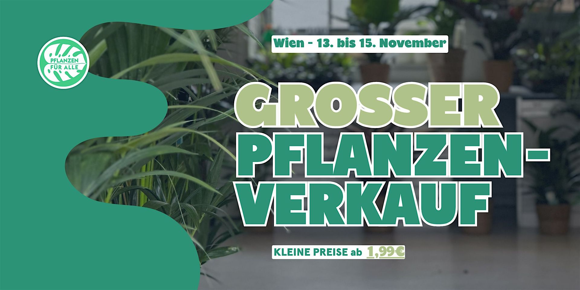Großer Pflanzenverkauf - Wien
