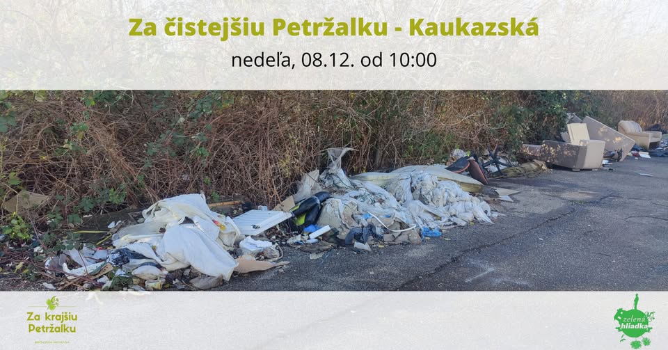 Za čistejšiu Petržalku - Kaukazská