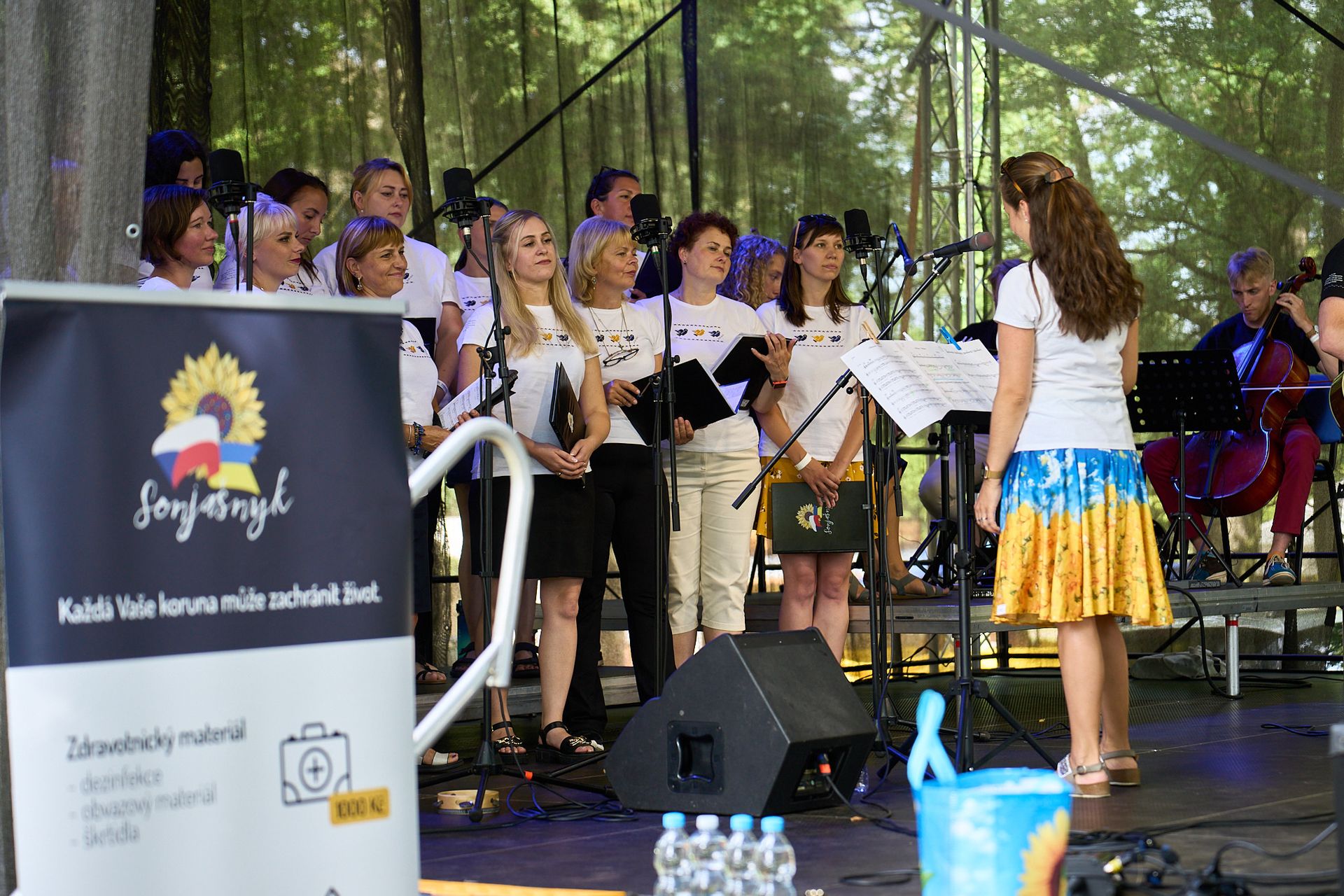 Sonjašnyk🌻 na Festivalu Buď láska 💓 v Brně
