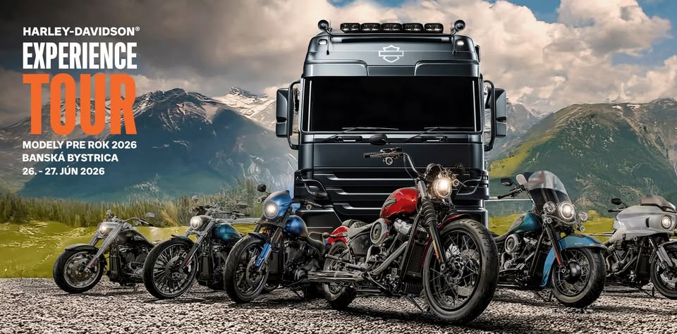 Harley-Davidson Experience Tour 2026 - Banská Bystrica
