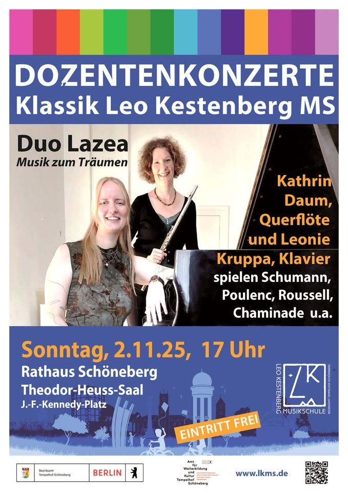 Dozentenkonzert Klassik Duo Lazea