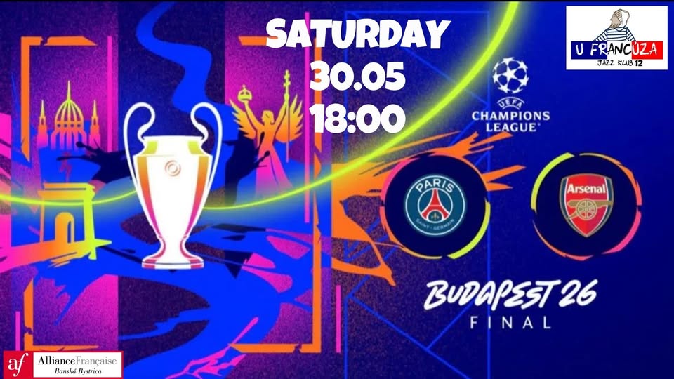 𝐂𝐇𝐀𝐌𝐏𝐈𝐎𝐍𝐒 𝐋𝐄𝐀𝐆𝐔𝐄 𝐅𝐈𝐍𝐀𝐋 l PSG - ARSENAL @ U FRANCÚZA