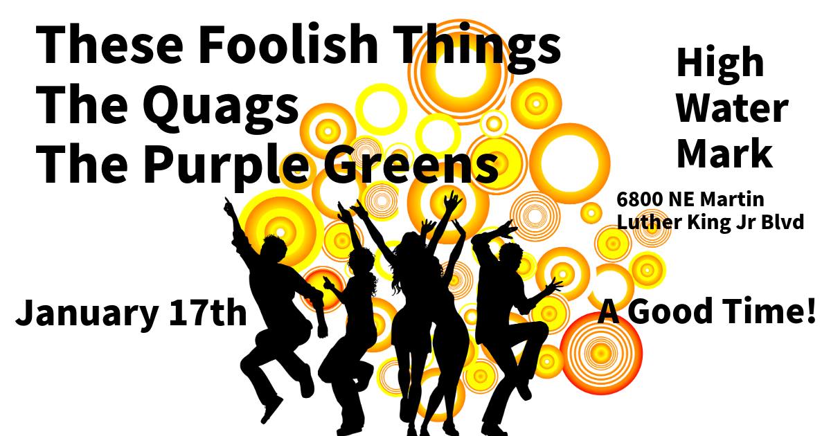 These Foolish Things, The Quags, The Purple Greens