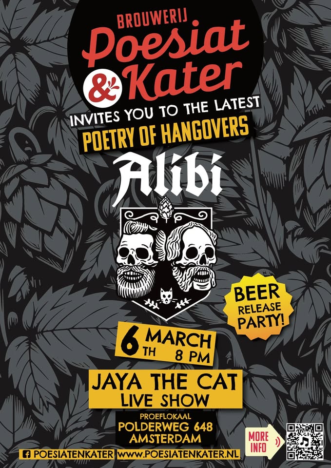 Brouwerij Poesiat & Kater x Jaya The Cat Beer Release Party