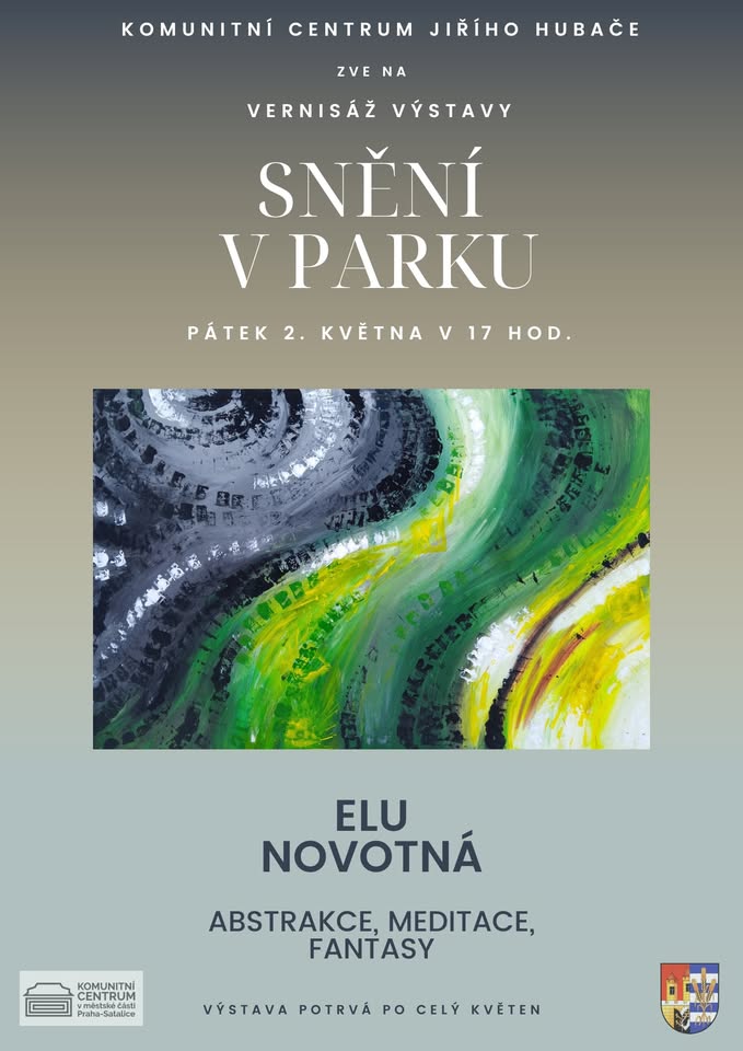 Vernisáž výstavy Elu Novotné: "Snění v parku"