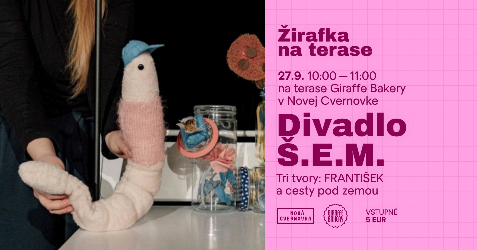 Theater Š.E.M. - Three creatures: František and roads underground