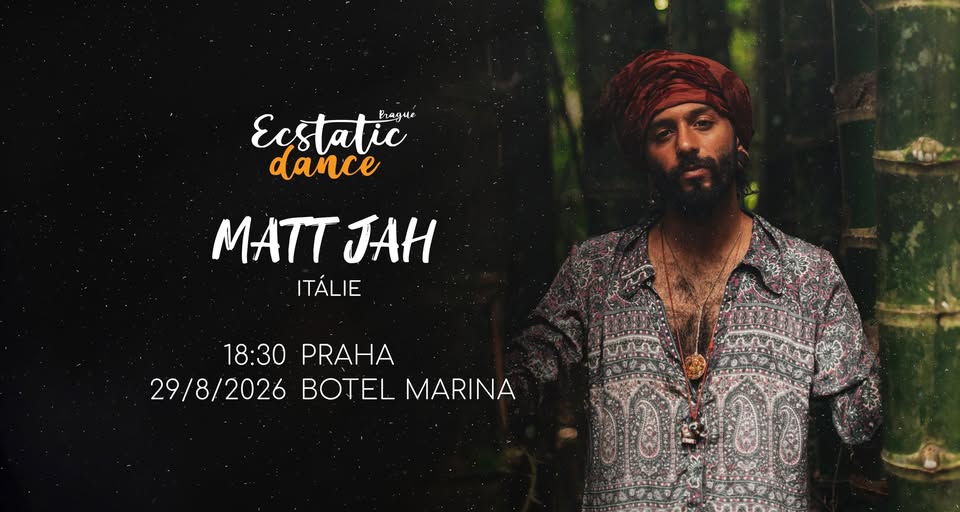 7. VÝROČÍ ECSTATIC DANCE PRAGUE | Matt Jah (Itálie)