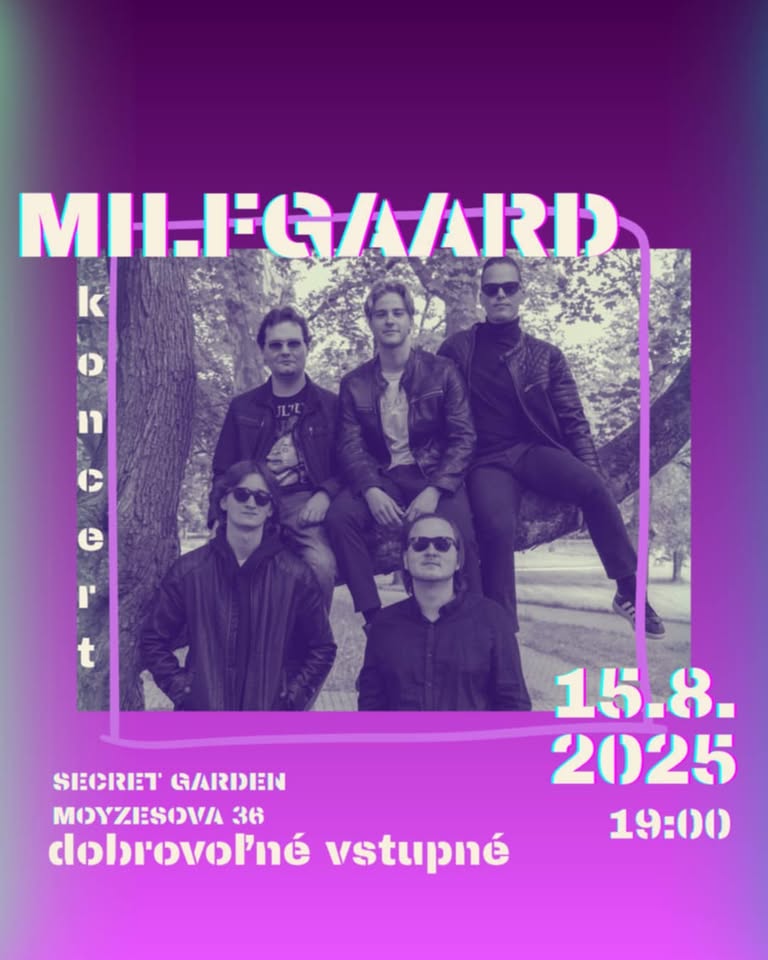 KONCERT - MILFGAARD (cover kapiel Red hot chilli peppers, HIM, Foo fighters, Billy Idol a iné)