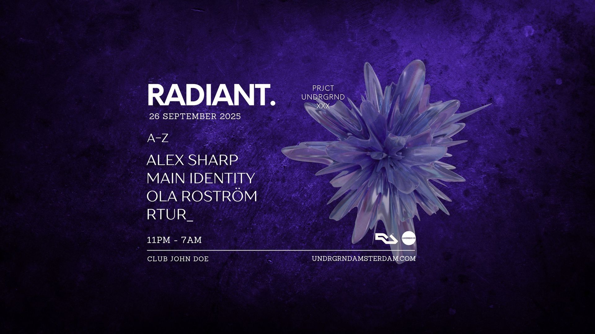 RADIANT x UNDRGRND