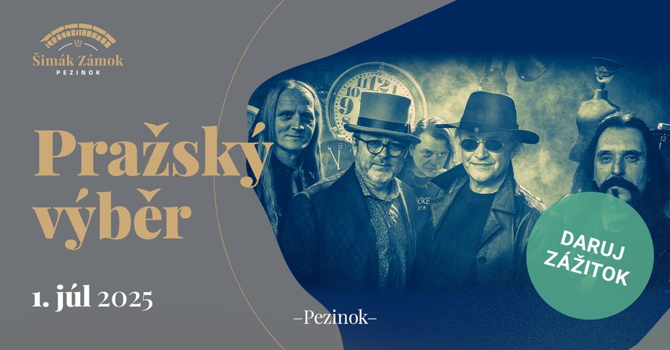 PRAŽSKÝ VÝBĚR na zámku