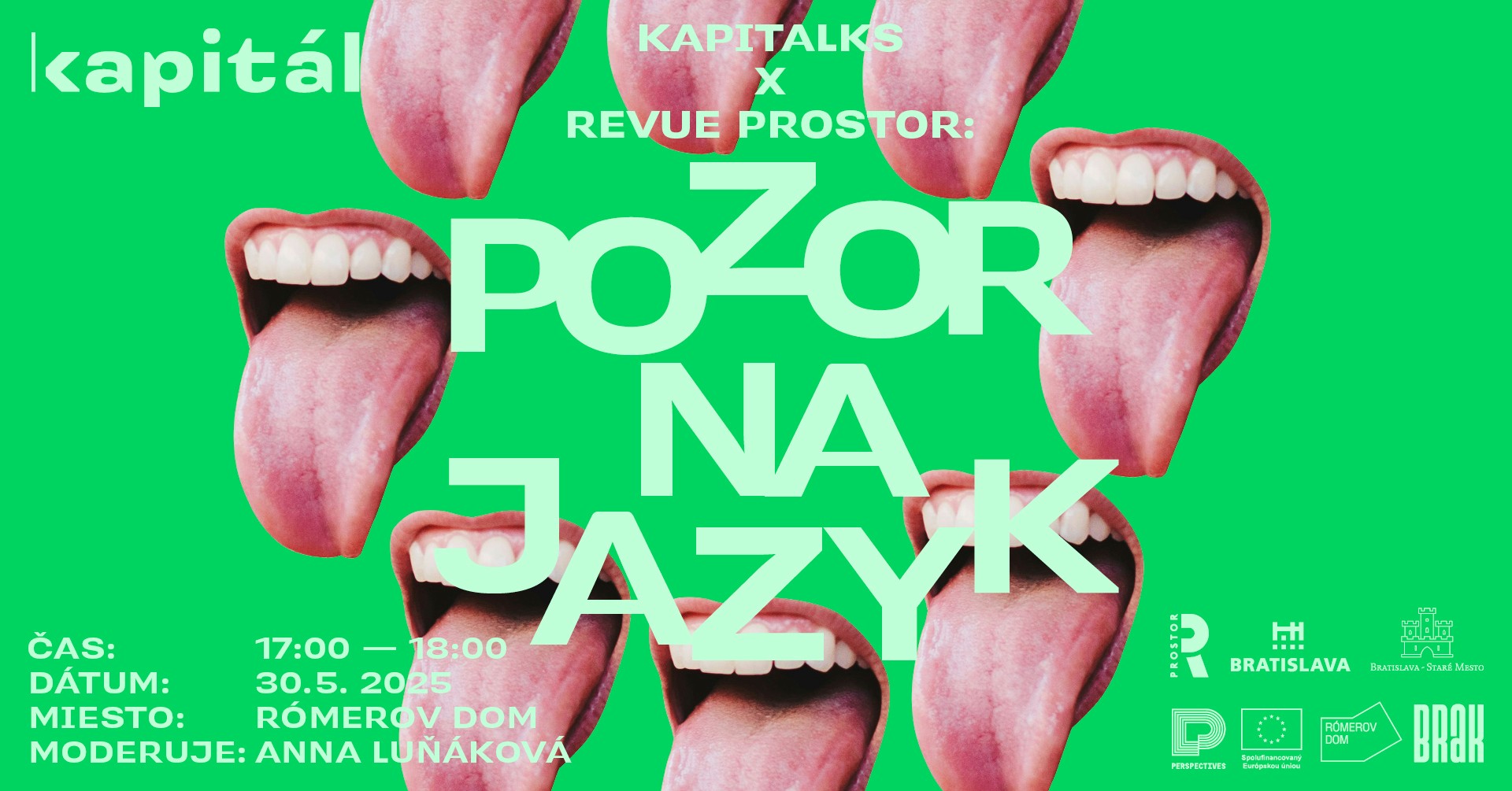 Kapitalks x revue Prostor na BRaKu: Pozor na jazyk!