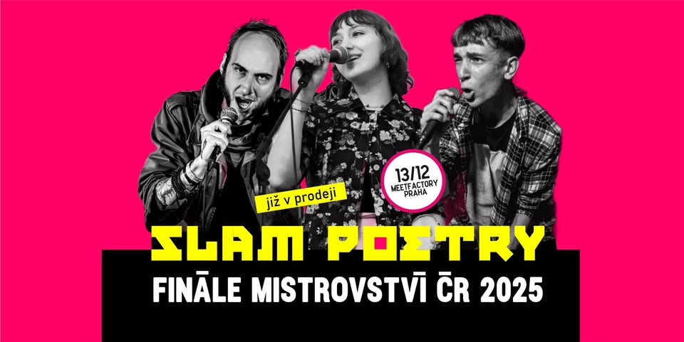 FINÁLE MISTROVSTVÍ ČR VE SLAM POETRY 2025 | Praha, MeetFactory