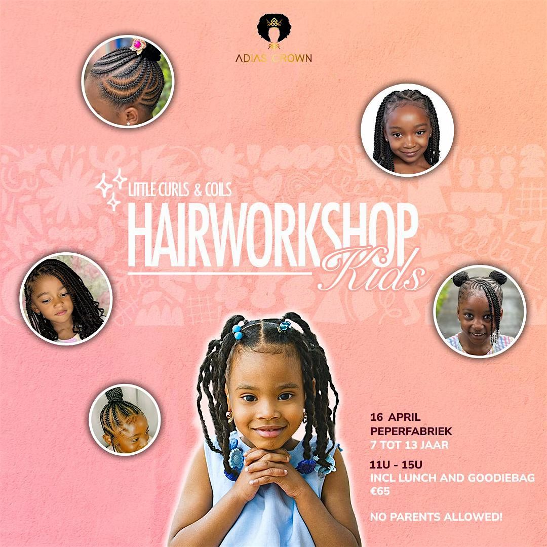 Little curls & coils : A hairworkshop for kids