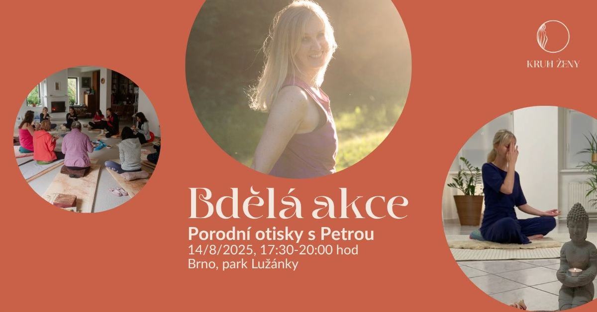 Bdělá akce: Porodní otisky s Petrou Zbořilovou