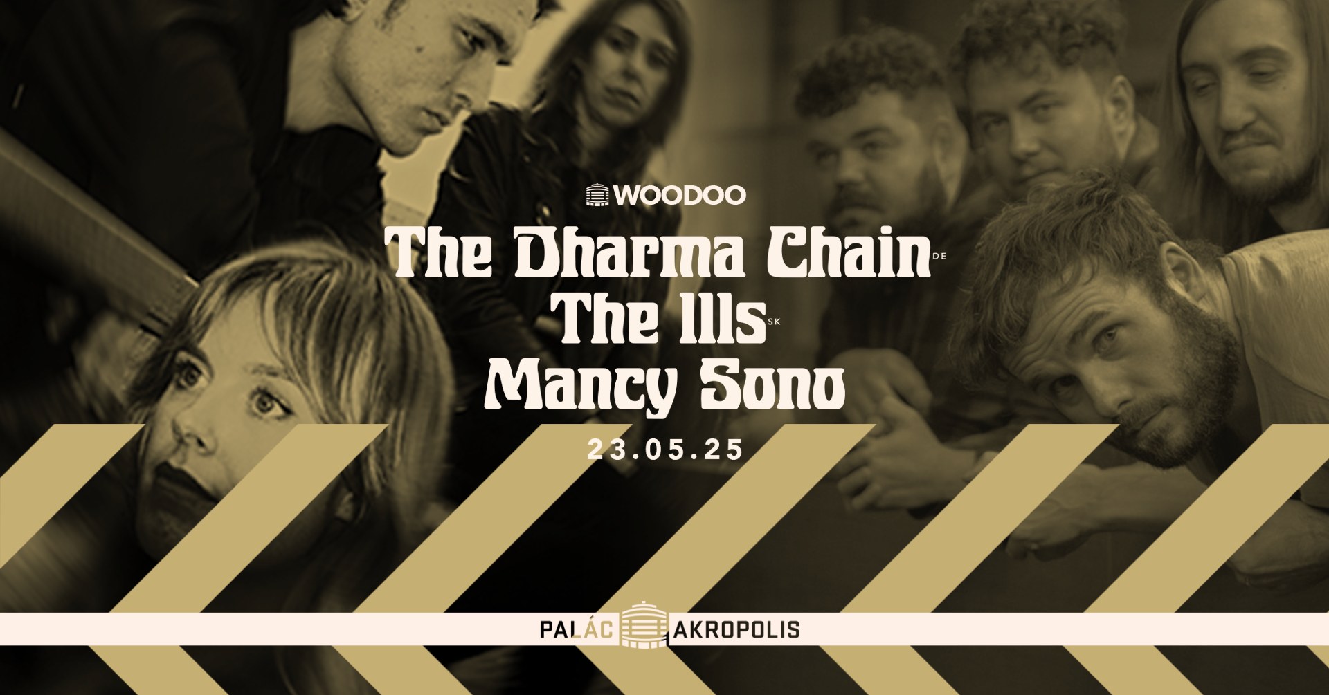 The Dharma Chain (DE) + The Ills (SK)+ Mancy Sono | série woodoo