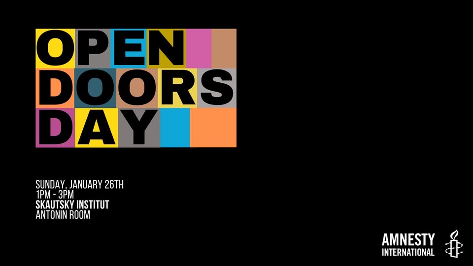 Open Doors Day at Amnesty International​