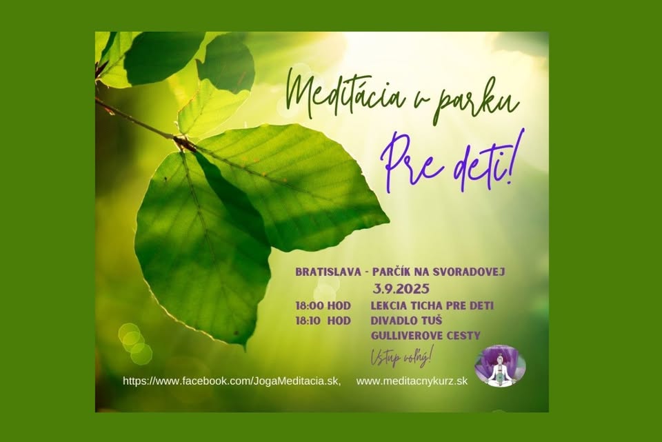 🎭 Divadlo a meditácia v parku – pre deti!🫅