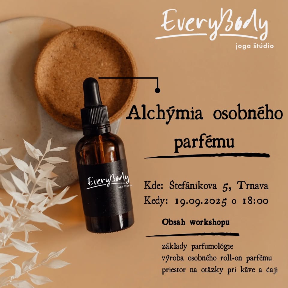 Workshop Alchýmia osobného parfému