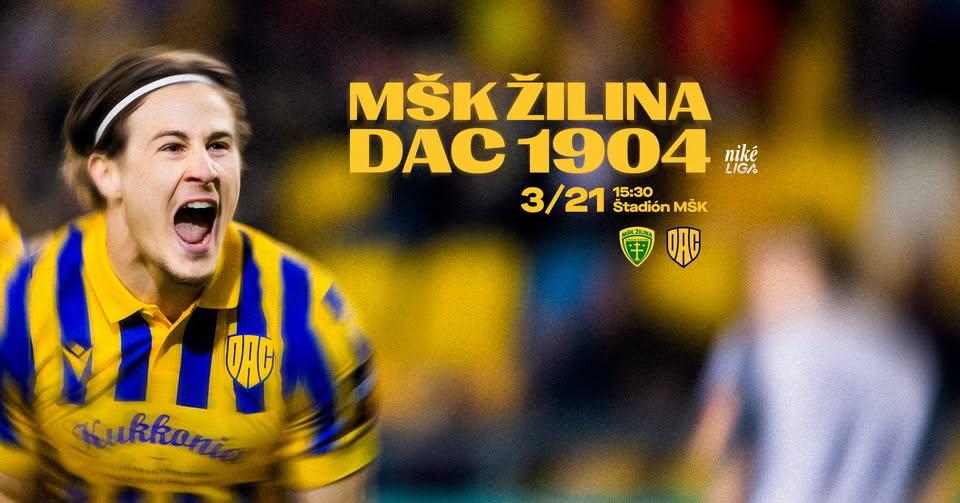 MŠK Žilina vs. DAC 1904