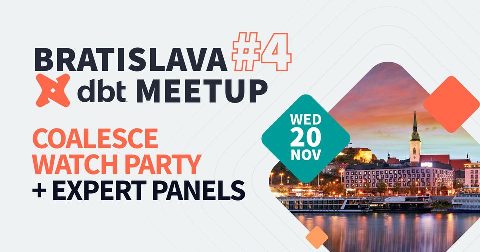 Bratislava dbt Meetup #4