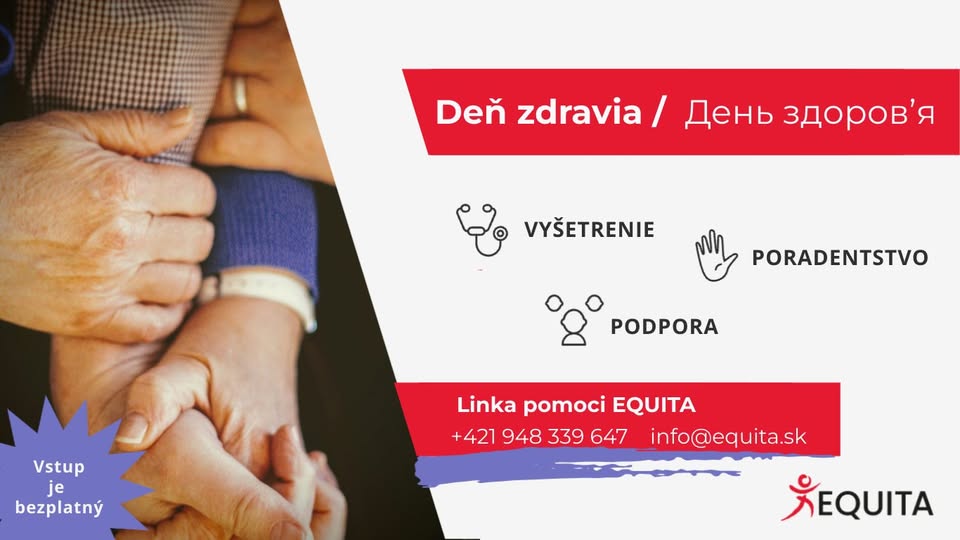 Dni zdravia + informačné stretnutie // Дні здоров’я +інформаційна зустріч