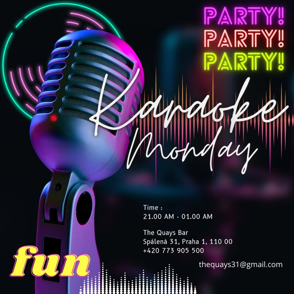 KARAOKE PARTY EVERY MONDAY