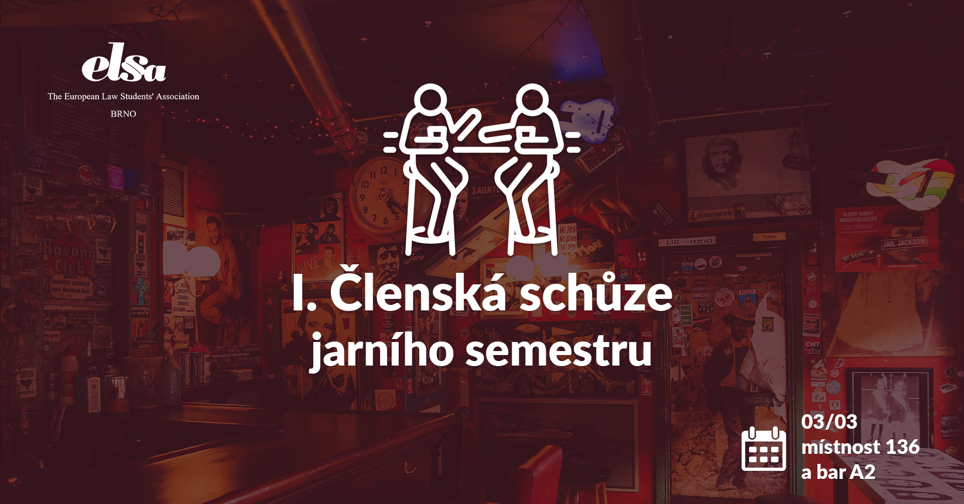 I. Členská schůze ELSA Brno jarního semestru