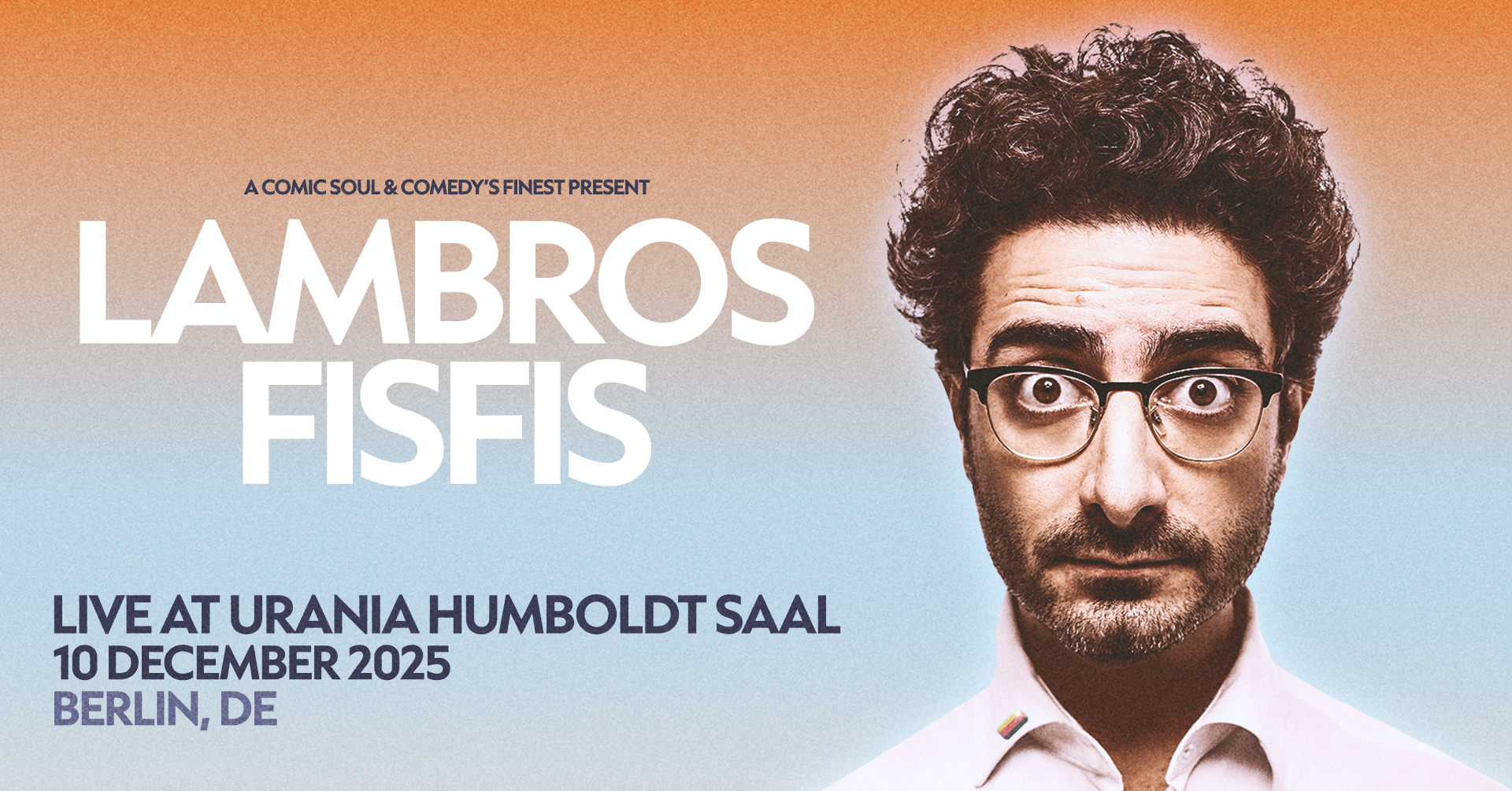 Lambros Fisfis live at Urania Humboldt Saal, Berlin