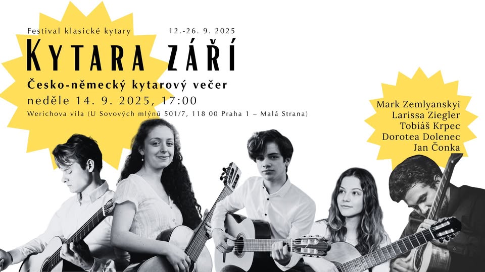 Česko-německý kytarový večer // KYTARA ZÁŘÍ