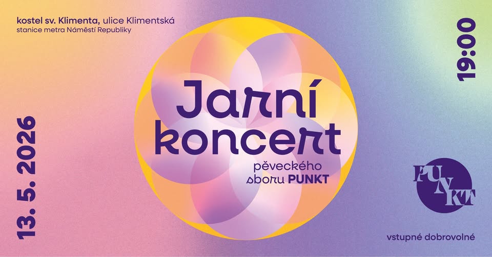 Jarní koncert pěveckého sboru Punkt