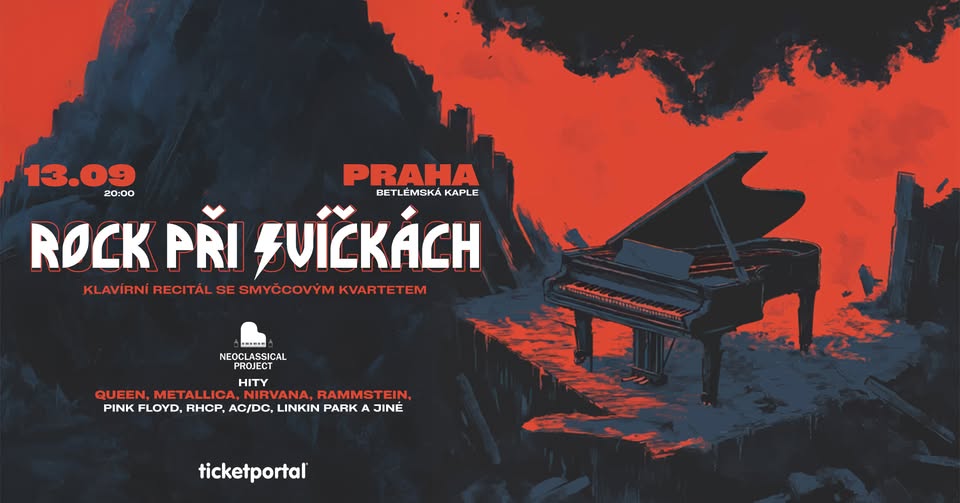 ROCK PŘI SVÍČKÁCH PRAHA 13.09