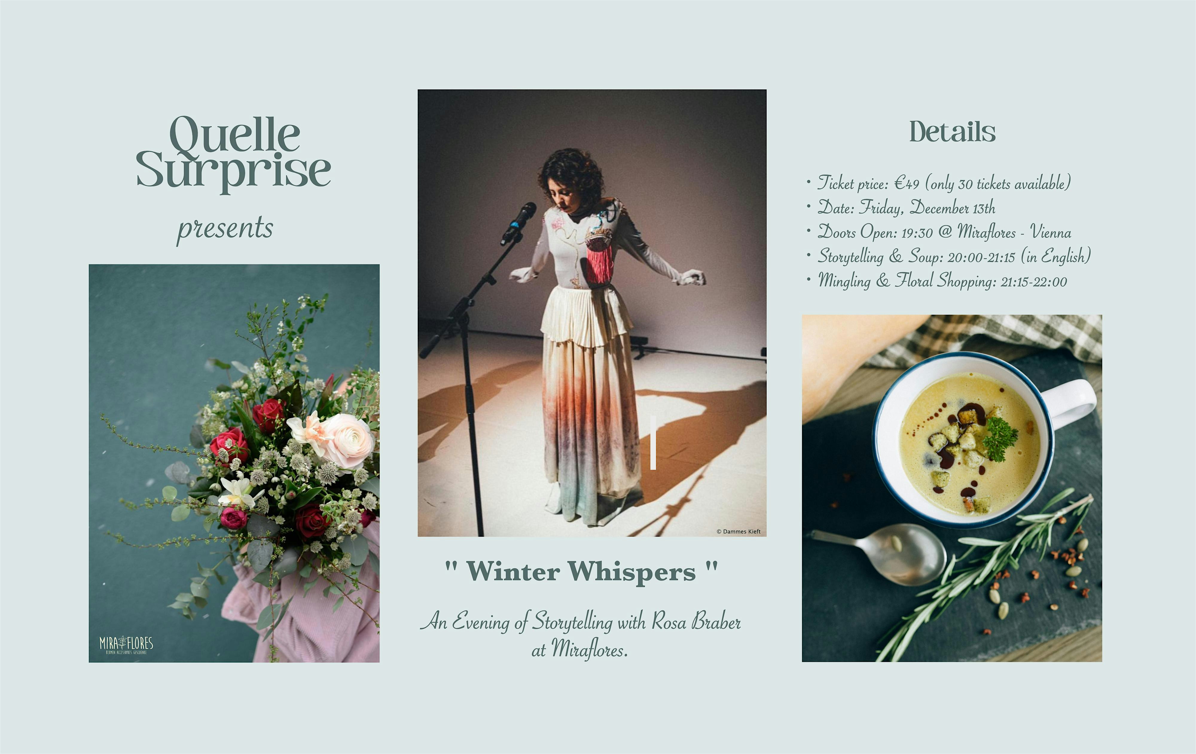 "Winter Whispers: An Evening of Storytelling"