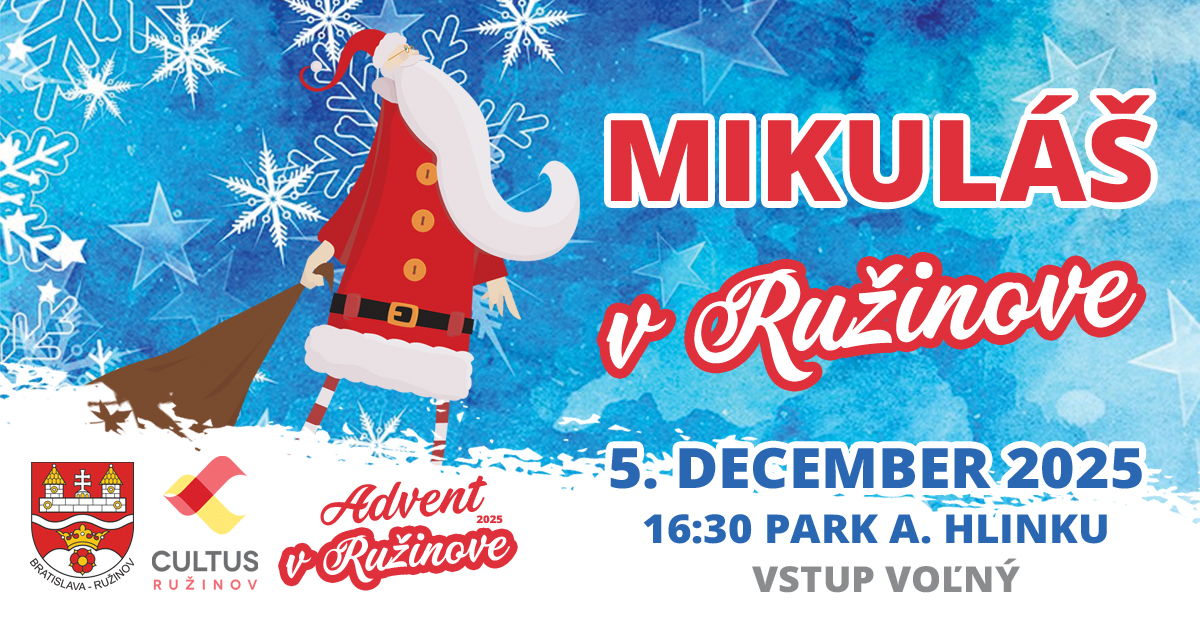 MIKULÁŠ V RUŽINOVE | Advent v Ružinove