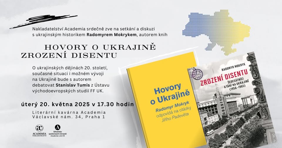 Beseda s ukrajinským historikem Radomyrem Mokrykem