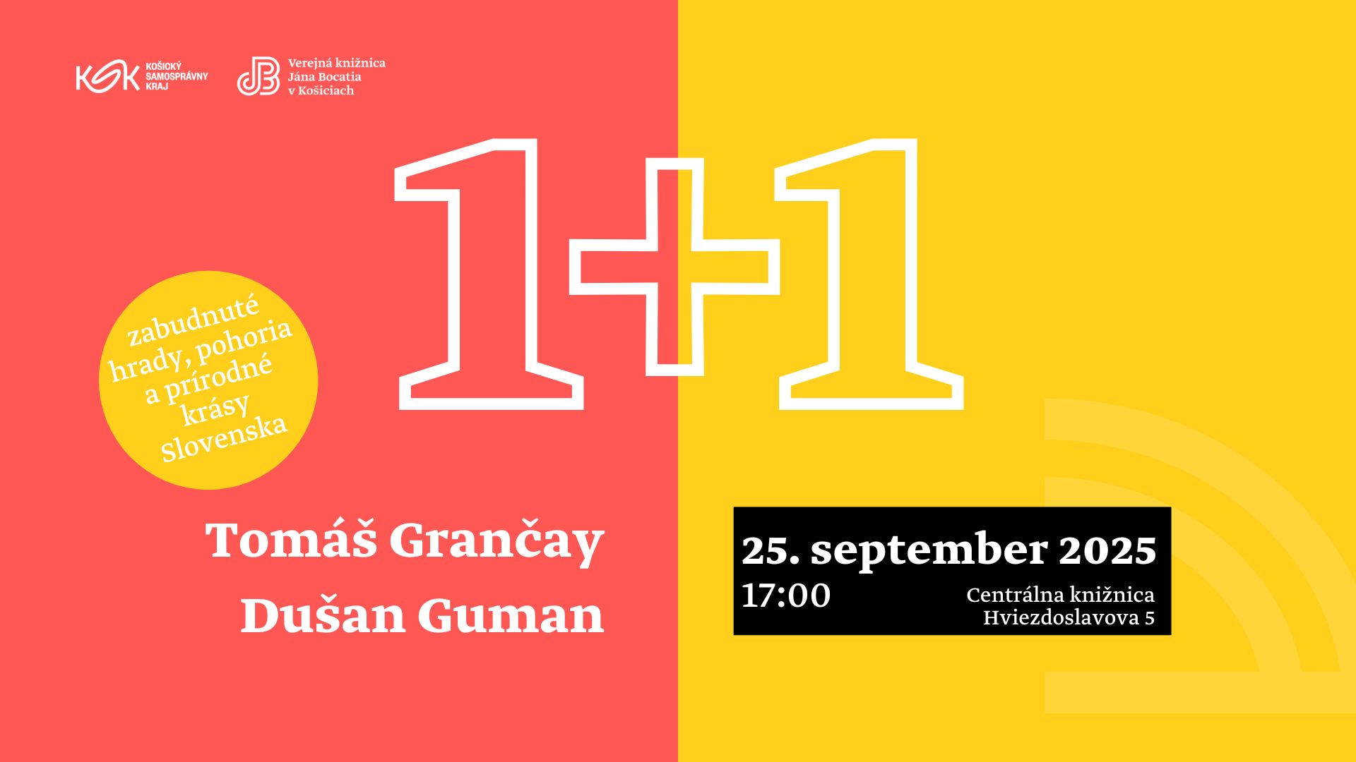 1+1 = Tomáš Grančay a Dušan Guman