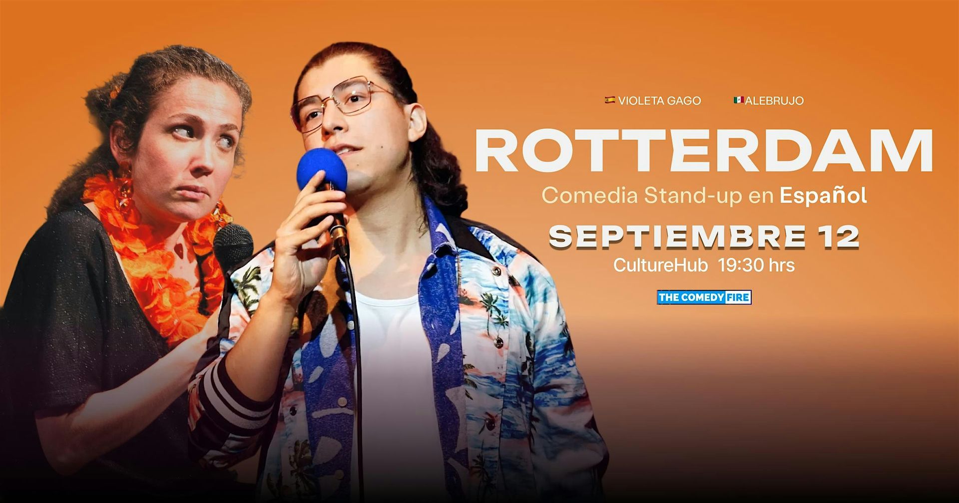 Rotterdam en Español #6 - El showcase de comedia stand-up en tu idioma