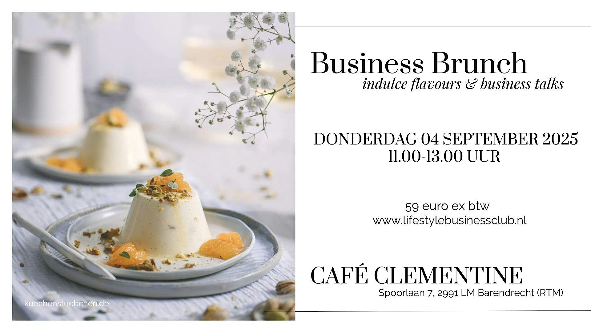 Business Brunch in de kassen - Tenue de Ville