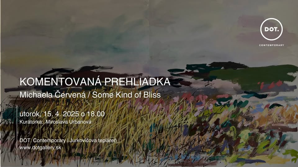 Komentovaná prehliadka / Michaela Červená: Some Kind of Bliss
