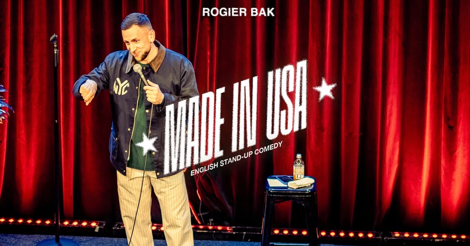 Rogier Bak in BRATISLAVA! 🇸🇰 English Stand-Up COMEDY